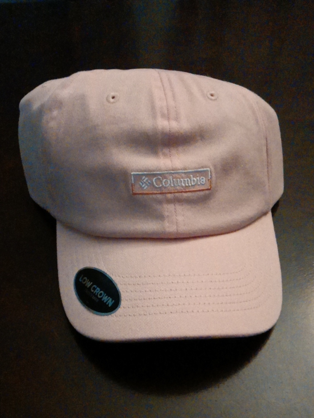 Columbia Light Pink Low-Profile Baseball Cap
